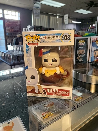 Funko Pop! Vinyl: Ghostbusters - Mini Puft (In Cappuccino Cup) #938 W/ Protector