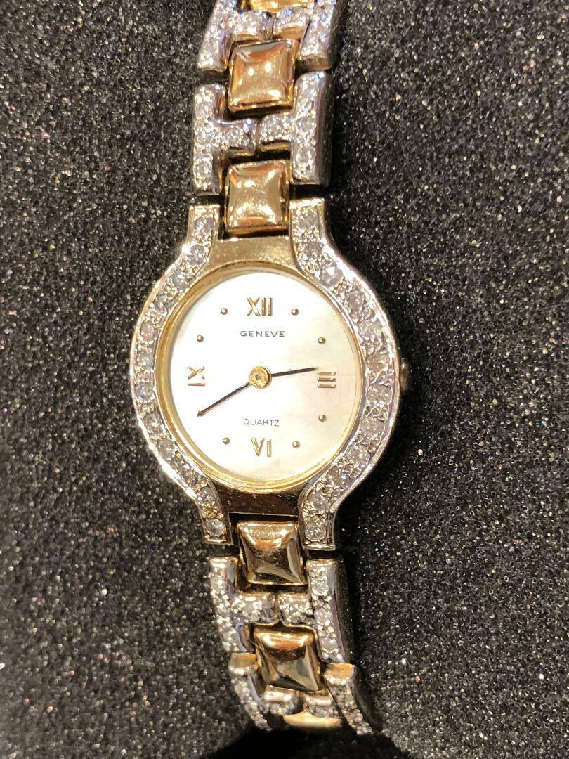Geneve Quartz Ladies Wrist Watch Gem