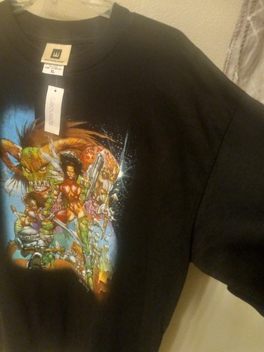 Heavy Metal 2000 Vintage Animated 1999 Winterland T-Shirt Schwarz XL -NEU! - Bild 11 von 15