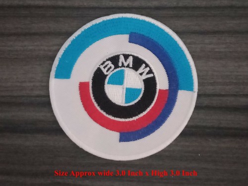 Logo BMW Motor Racing Voiture Motos Vélo patch brodé fer ou à coudre sur chapeau - Photo 16/23
