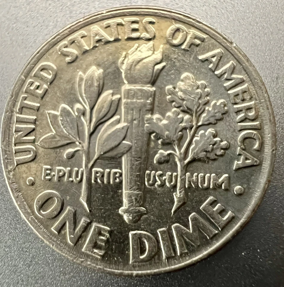 1999? (See Photos) Roosevelt Dime- Double Stamped date? 1999? Error - Image 2 of 2