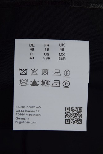 HUGO BOSS Anzug, Mod. Jets4/Lenon1, Gr. 48 / US 38R, Regular Fit, Medium Grey - Picture 9 of 11