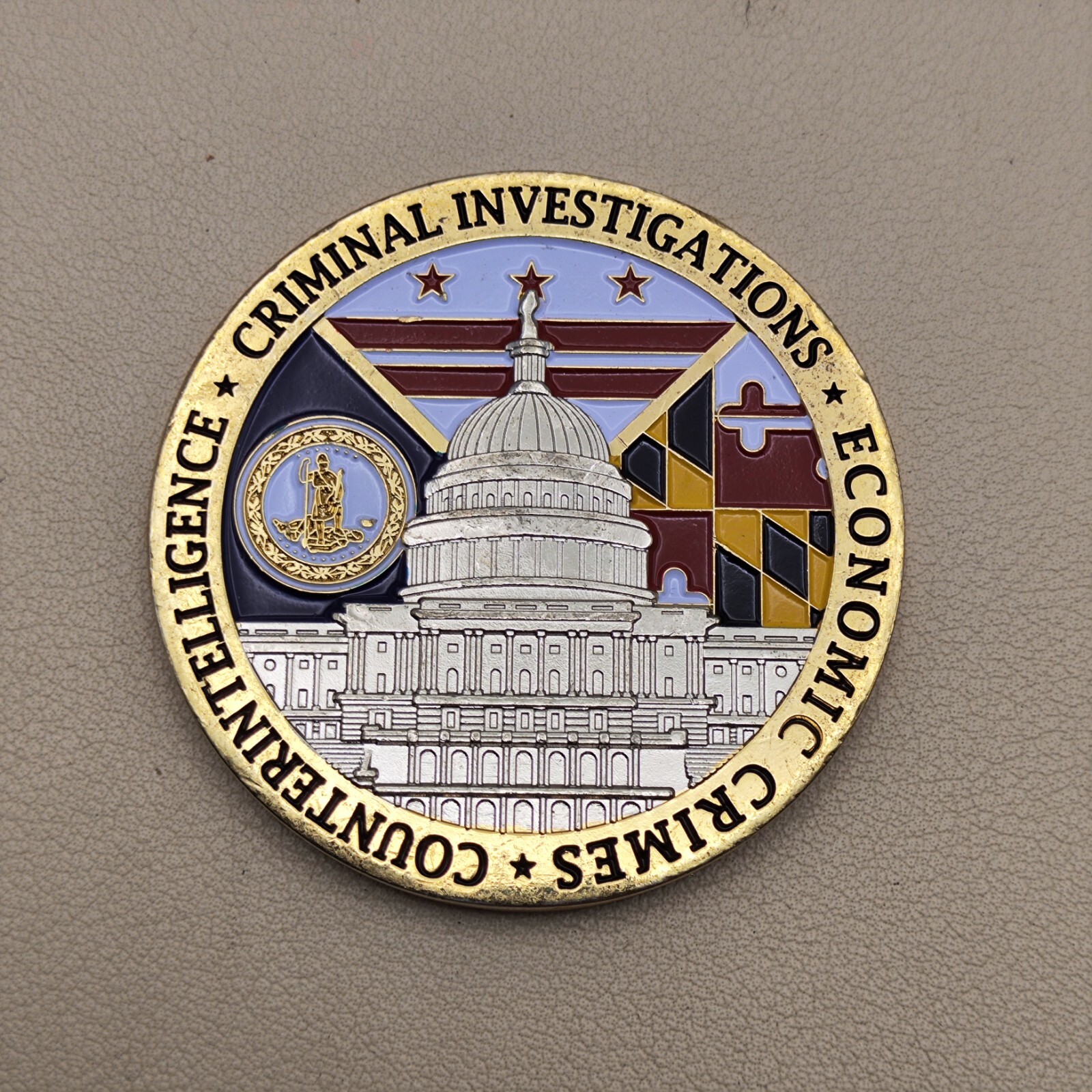 US Air Force Office of Special Investigations Detachment 331 Challenge Coin