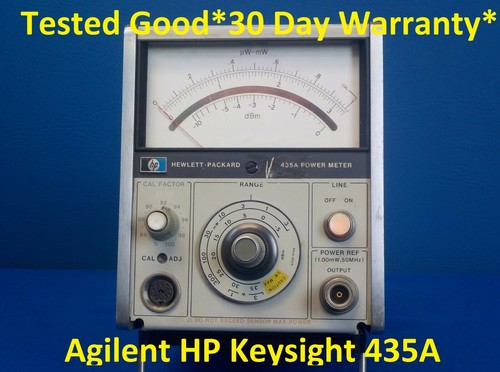Agilent HP Keysight 435A Leistungsmessgerät 100 kHz bis 18 GHz vollständig getestet - Bild 7 von 7