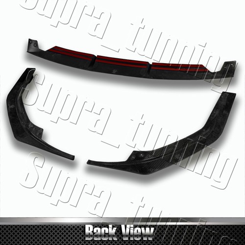 Real Carbon Fiber Front Bumper Lip Spoiler For 2021-2023 Hyundai Elantra N-Line - Bild 4 von 6