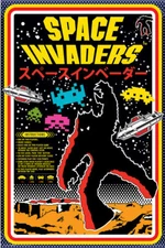 SPACE INVADERS - JAPAN POSTER 24x36 - 241499