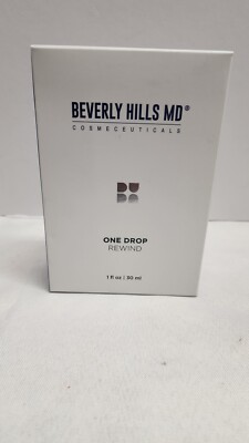 BEVERLY HILLS MD One Drop Rewind Wrinkle Eraser - 1oz/30ml SEALED -B06