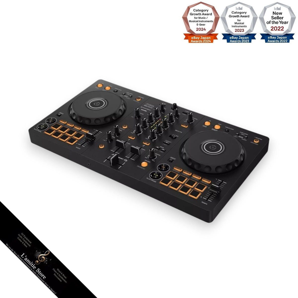Pioneer DJ DDJ-FLX4 2-Channel DJ Controller Rekordbox Serato Pioneer DJ DDJ-FLX4 2-Channel DJ Controller Rekordbox Serato