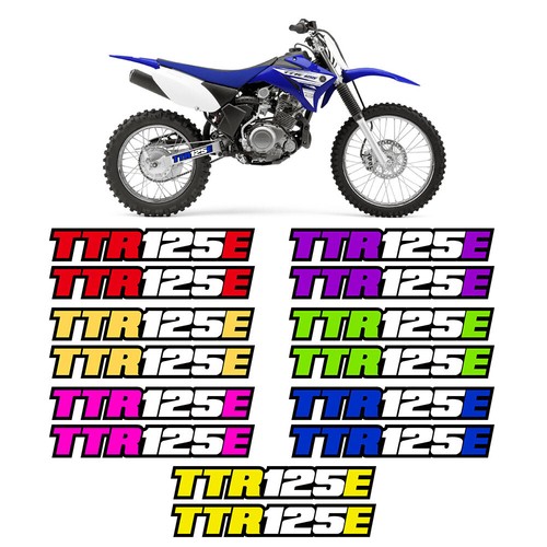 For 2003-2009 Yamaha TTR125E Motorcycle Swing Arm Decal Sticker Graphics Kit 2pc - Foto 2 di 16