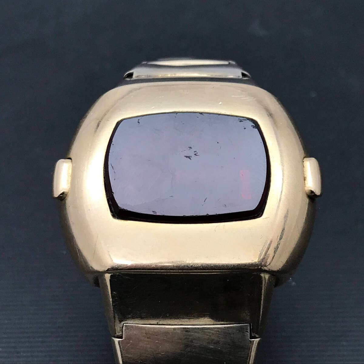 定番のお歳暮&冬ギフトの商品をすべ Pulsar Watch Black in Men MIB 14KGF LED P-3 Computer Time その他