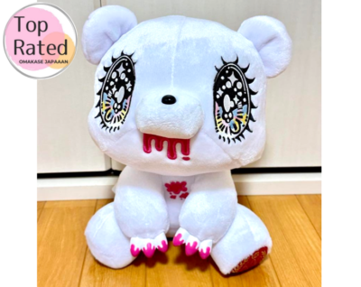 Gloomy Bear Plush White feat. Yukie Sekiya CGP-600 Memorial