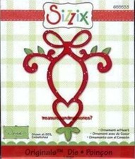Fustella Sizzix Originals - Ornamento con / Cuore # 655533