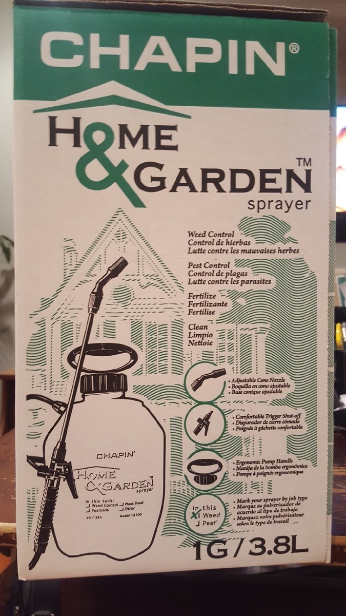 CHAPIN HOME & GARDEN 1 GALLON SPRAYER WEED PEST CONTROL FERTILIZE CLEAN  SPRAY | eBay