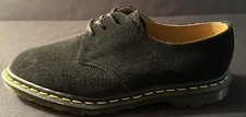 Dr.Martens C.F. Steads 1461 Suede Black Made in England Men Sz 5 Women 6.5 New