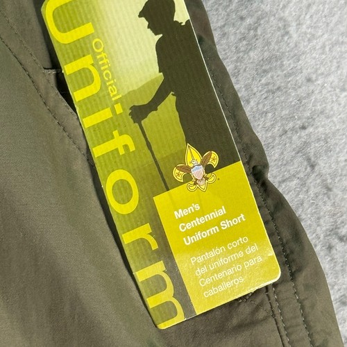 Boy Scout Of America Centennial Uniform Short Mens XS Green Cargo Utility Nylon - Picture 4 of 16