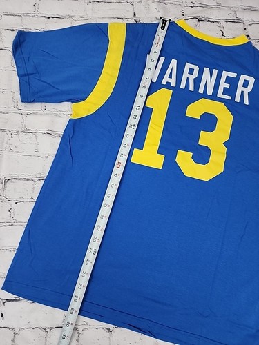 NEW KURT WARNER JERSEY SGA Cardinals Sradium 2015 St. Louis Rams XL V-Neck Shirt - Picture 4 of 7