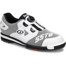 Dexter SST 8 Power Frame BOA White/Black Mens Wide Bowling Shoes