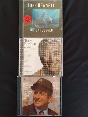 Bennett Tony 3 CD Lot:Restored Like New BRAND NEW CASES''Duets,Unplugged,Alltime''
