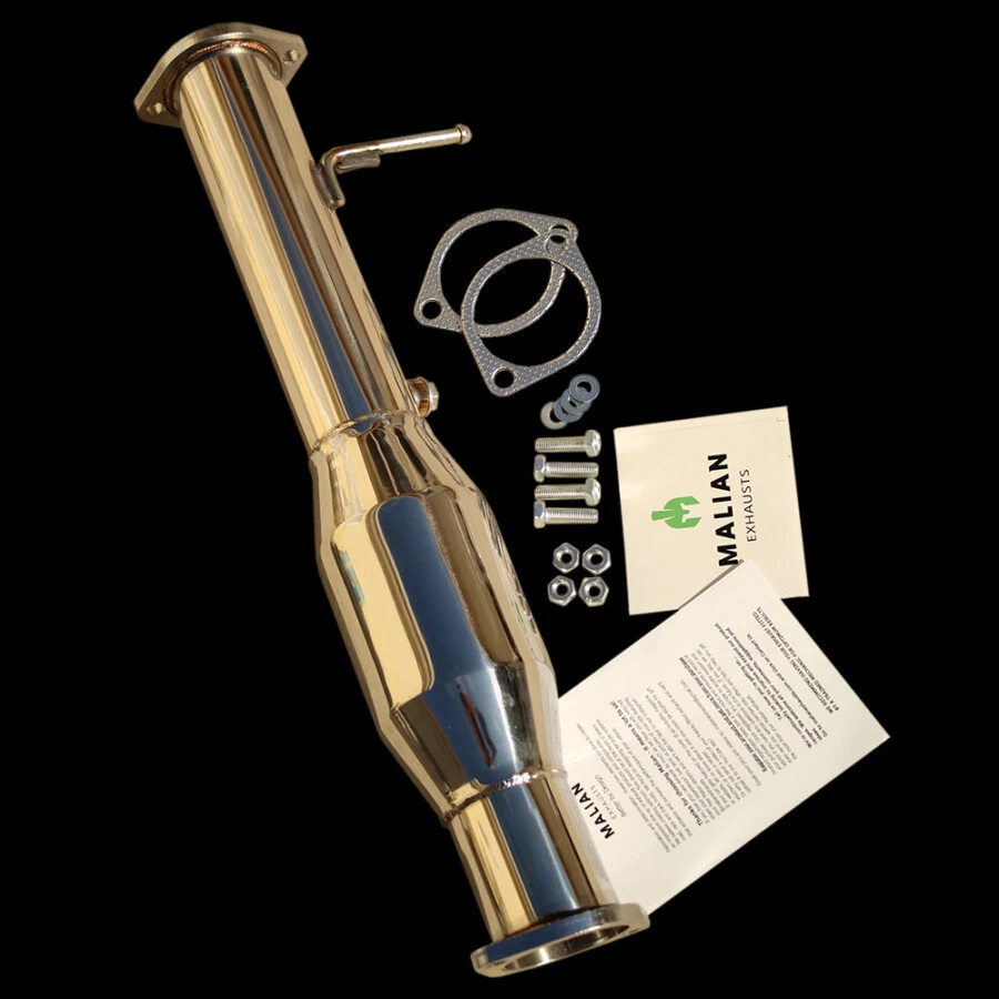 Tubo de escape deportivo rendimiento Volvo C30/C70/S40/V50 T5 3" Cat - Imagen 4 de 4