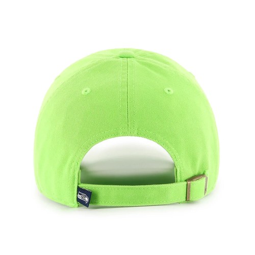 Seattle Seahawks Verde '47 Marca NFL Limpieza Ajustable Correa Sombrero Papá - Imagen 2 de 2
