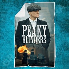Plaid in pile Peaky Blinders film biancheria letto serie tv coperta calda regalo