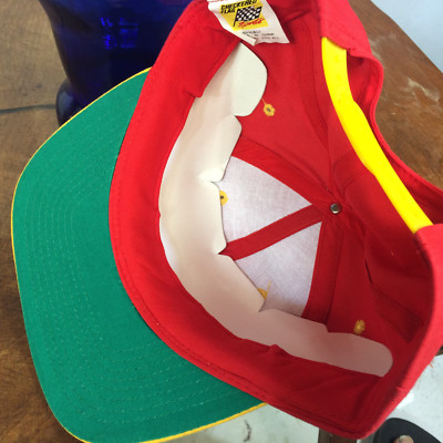 帽子 90s NASCAR MCDOALD'S RACING TEAM CAP Vintage NASCAR 80s 90s Mcdonalds Racing Team Snapback Hat Cap | eBay