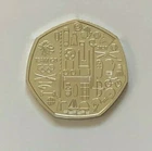 2020 50p TOKYO OLYMPIC GAMES BRILLIANT UNCIRCULATED FIFTY PENCE VERY RARE