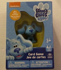 Blue's Clues Card Game with Figure Brand New Kid Toy Gift