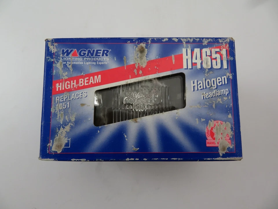Lâmpada de halogênio Wagner H4651 para T300 Camaro Cavalier 12.8V 50W feixe alto farol - Imagem 2 de 2