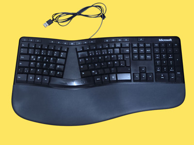 Microsoft Ergonomic Keyboard   Ergonomische Tastatur (QWERTZ-Layout)