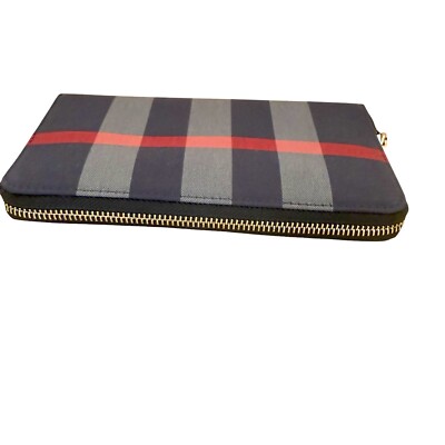 【BURBERRY】WALLET Burberry Somerset Check Zip Wallet | Neiman Marcus