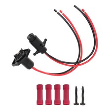 Trolling Motor Plug 8 Gauge 2 Wire 12V-24V Compatible with Minn Kota Marine...