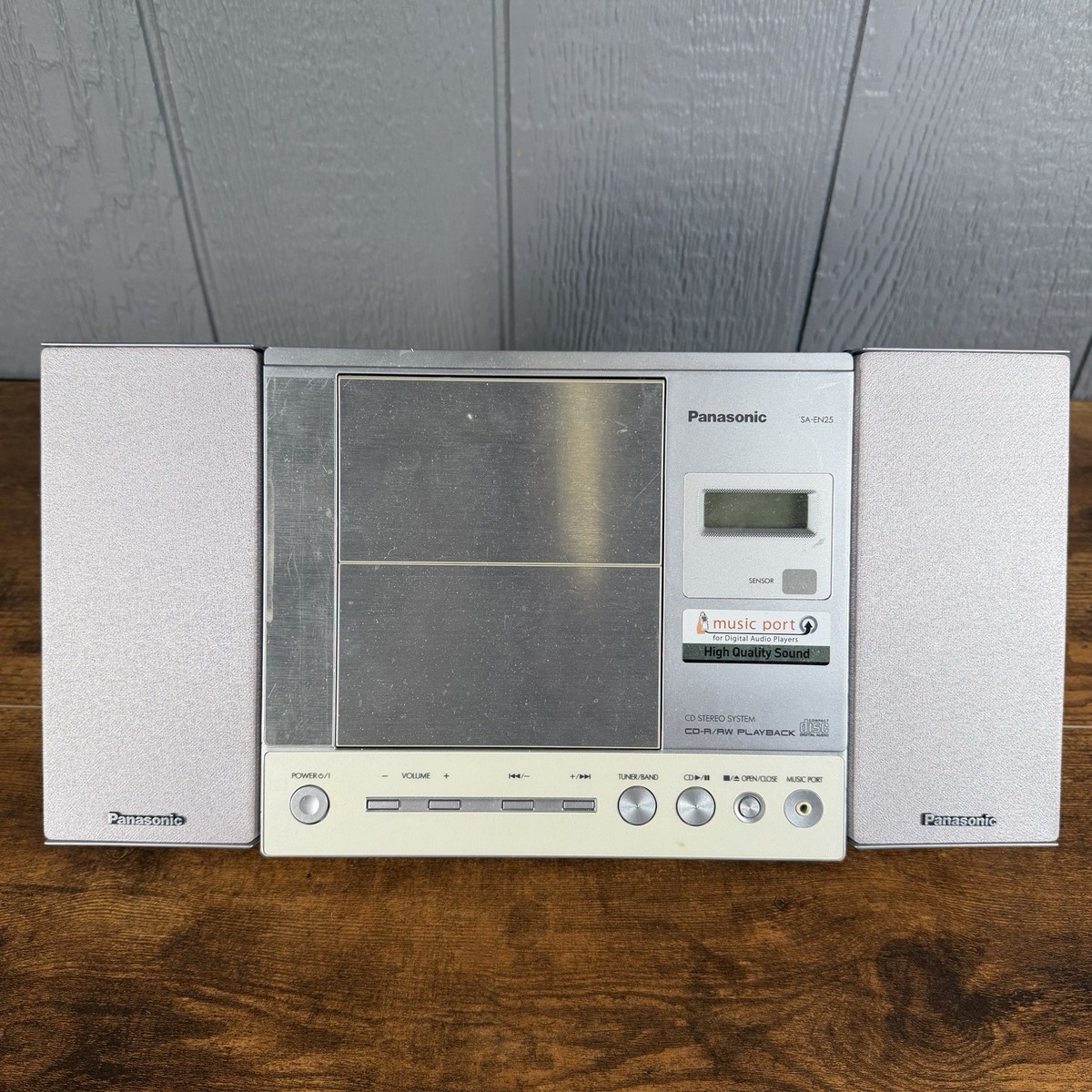 Panasonic SA-EN25 CD/Radio/AUX Stereo System Tested No Remote | eBay