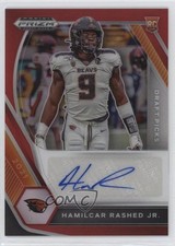 2021 Panini Prizm Draft Picks Red 197/199 Hamilcar Rashed Jr #DPA-HRJ Auto 0sm9