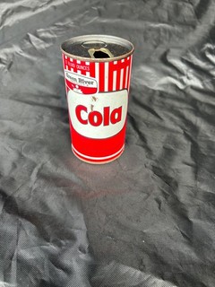 Vintage Green River Cola 1960’s Empty 12 oz. Steel Juice Tab Soda Can