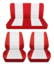 Fits 1958 To 1966 Ford Thunderbird 2dr Front Buckets And Rear Bench Seat Covers