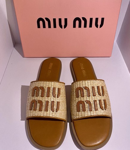 Miu Miu Sandals Flat Summer