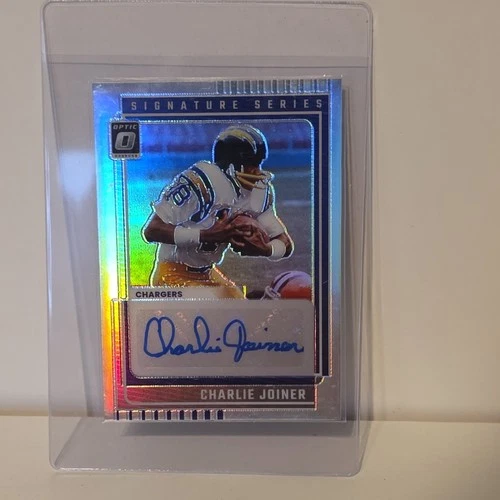 2025 Donruss Optic Charlie Joiner Base (RAW)