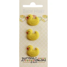 Buttons Galore BH-121 Baby Hugs Buttons-Ducky