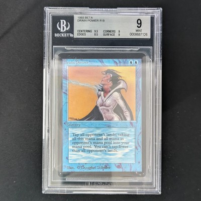 MTG \>> Drain Power (BGS 9) // Beta - 341 Trading - Magic