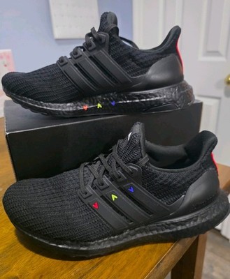 adidas Ultraboost 4.0 DNA M Black Hearts Primeknit Men's Running Sneaker GZ9227