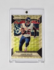 MINT #/5 GOLD VINYL SUPERFRACTOR 2016 Prizm #50 Lamar Miller HOUSTON TEXANS NFL 