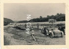 Photo WW2 military: Polska Wehrmacht makeshift bridge military vehicles 9/1939 x245