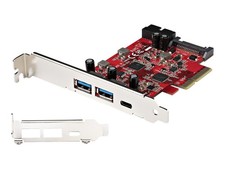 StarTechcom 5-Port USB PCIe Card USB 3.1 Gen 2 10Gbps PCIe Card with 1x
