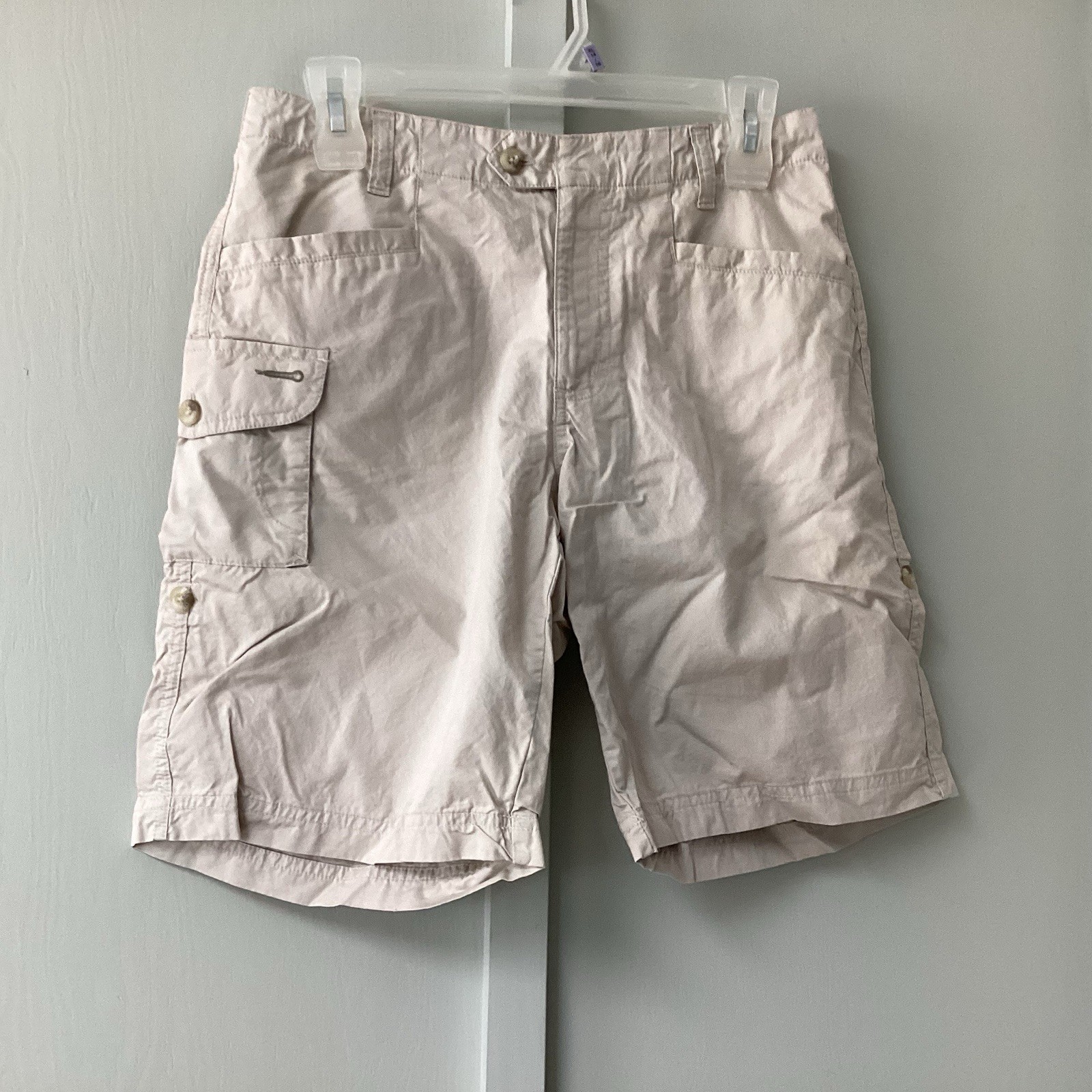 Columbia Sportswear’s Shorts Women Size 6 Beige Cargo Hiking Outdoor Active thumbnail 9