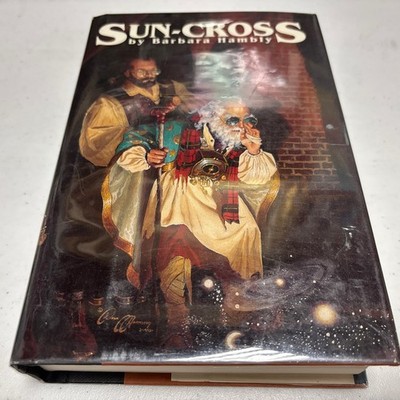 Sun-Cross by Barbara Hambly 1991 HC Del Rey Fantasy in Plastic Cover