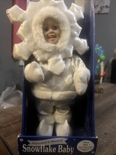 1945 Vintage Snowflake Babies Animated Musical Christmas “let It Snow”