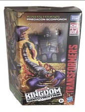 Transformers Generations War for Cybertron  Kingdom Deluxe Predacon Scorponok