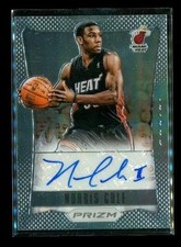 Norris Cole 2012 Panini Prizm Autograph Auto Miami Heat Rookie #77 Basketball