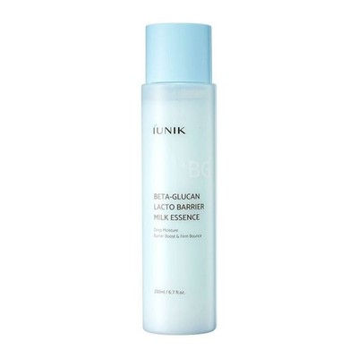 iUNIK Beta-Glucan Lacto Barrier Milk Essence 200ml Korea cosmetic Kbeauty